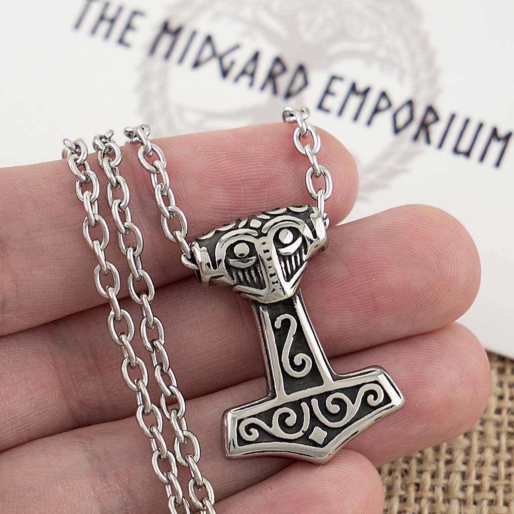 Small thor's sale hammer pendant