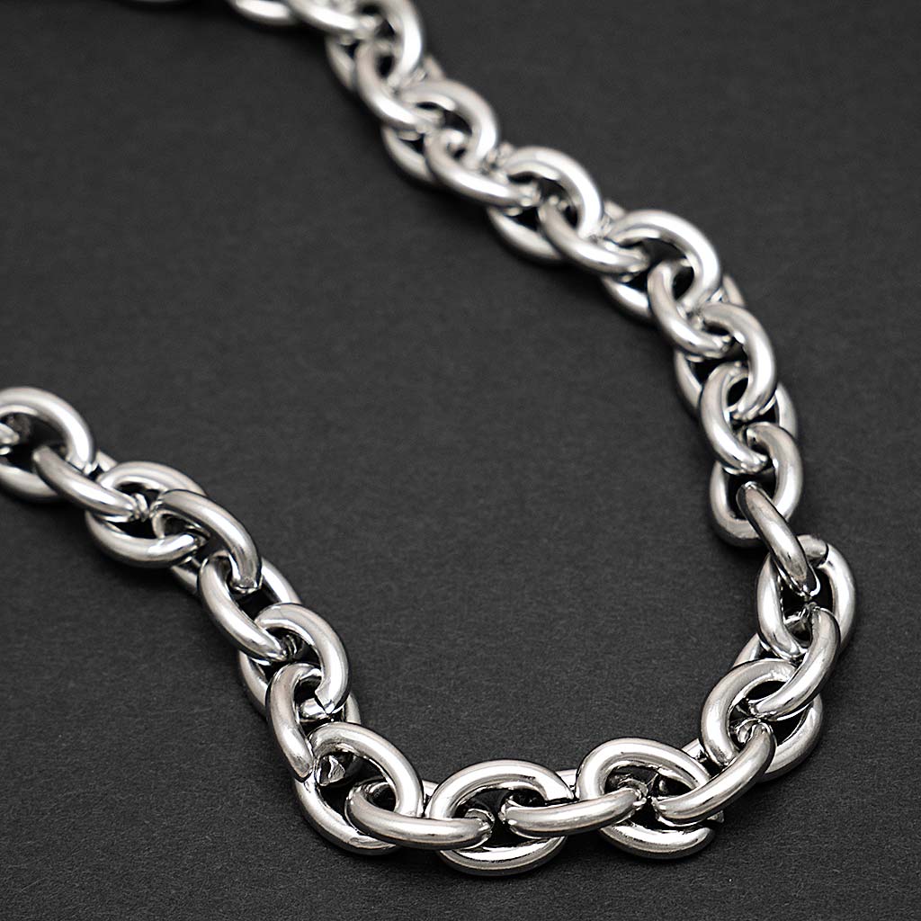 Stainless steel mens on sale necklace