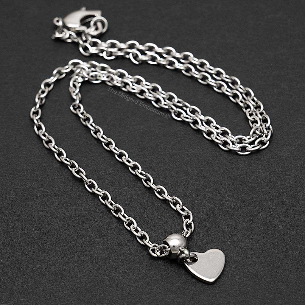 Stainless steel hot sale heart locket